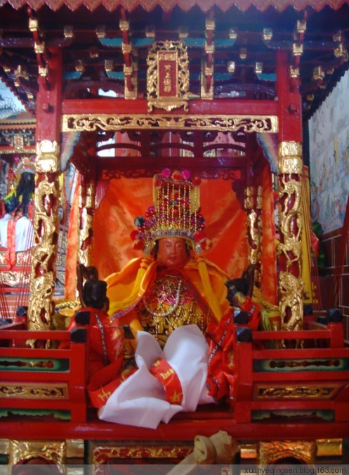莲坂[埭头慈济宫] - 保生大帝、妈祖和三元帅伯 (7)_