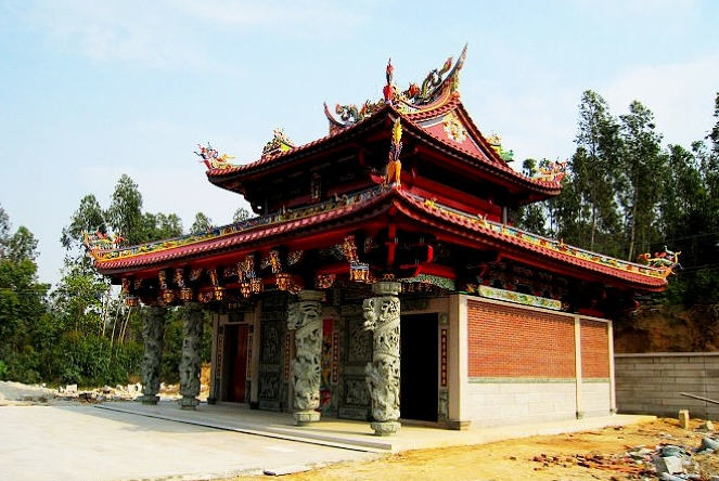翔安内厝镇后垵村东北部小盈岭西南坡[盈岭宫](盈岭大士寺) - 保生大帝 (2)_翔安内厝镇后垵村东北部小盈岭西南坡盈岭宫(盈岭大士寺)-保生大帝