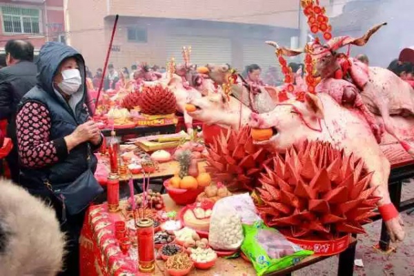今天真热闹集美社刈香巡游祭开闽王！