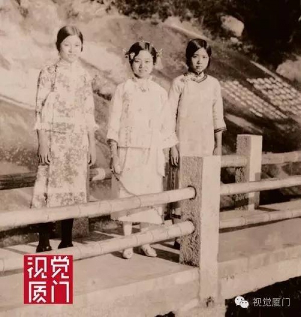历史镜头下的厦门美女，没有PS和整容，个个倾国倾城！
