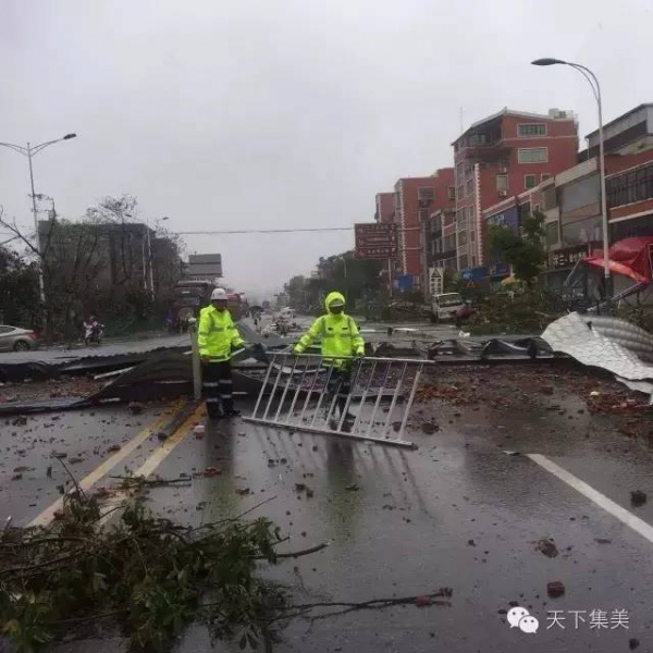大量独家航拍：超强台风“莫兰蒂”过境后，集美12小时震撼实景……