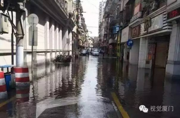 今明中午天文大潮将淹没沙坡尾、鹭江道,创今年新高(附天文大潮淹没厦门的老照片)