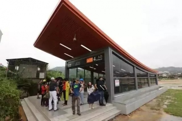 美了！1号线集美学村站周边竟变成街心公园？年底将全线亮相的还有...