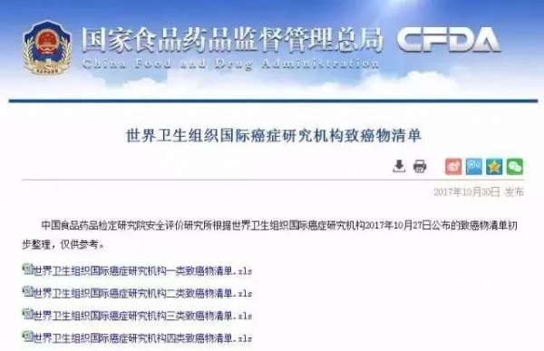 官方版致癌物完整清单！想不到啊，不少是咱“舌尖上的美味”